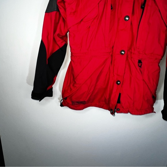 North Face Womens 8 Blue Ski Snowboard Jacket Coat Black Winter Snow Waterproof - Picture 2 of 10